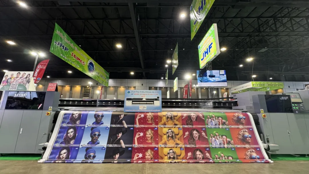 A JHF apareceu na Print Tech na Tailândia e continuou a produzir com estabilidade após o terramoto - o equipamento não parou, o serviço não parou e trabalhamos com os clientes para superar as dificuldades