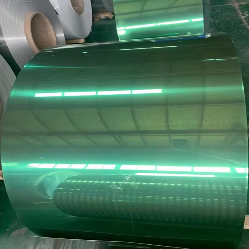 Рулон с цветным покрытием