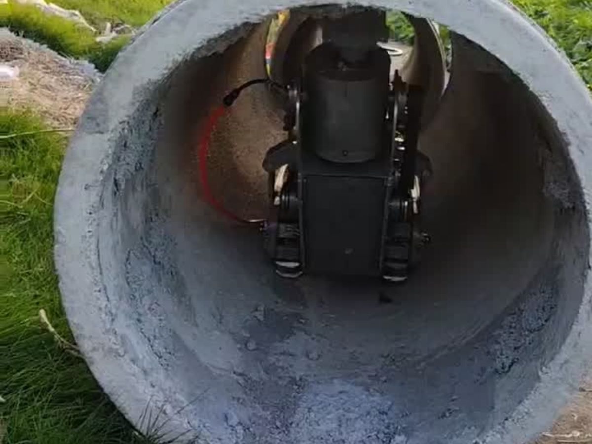 配管内ロボット向けハーモニックロボット関節アクチュエータ