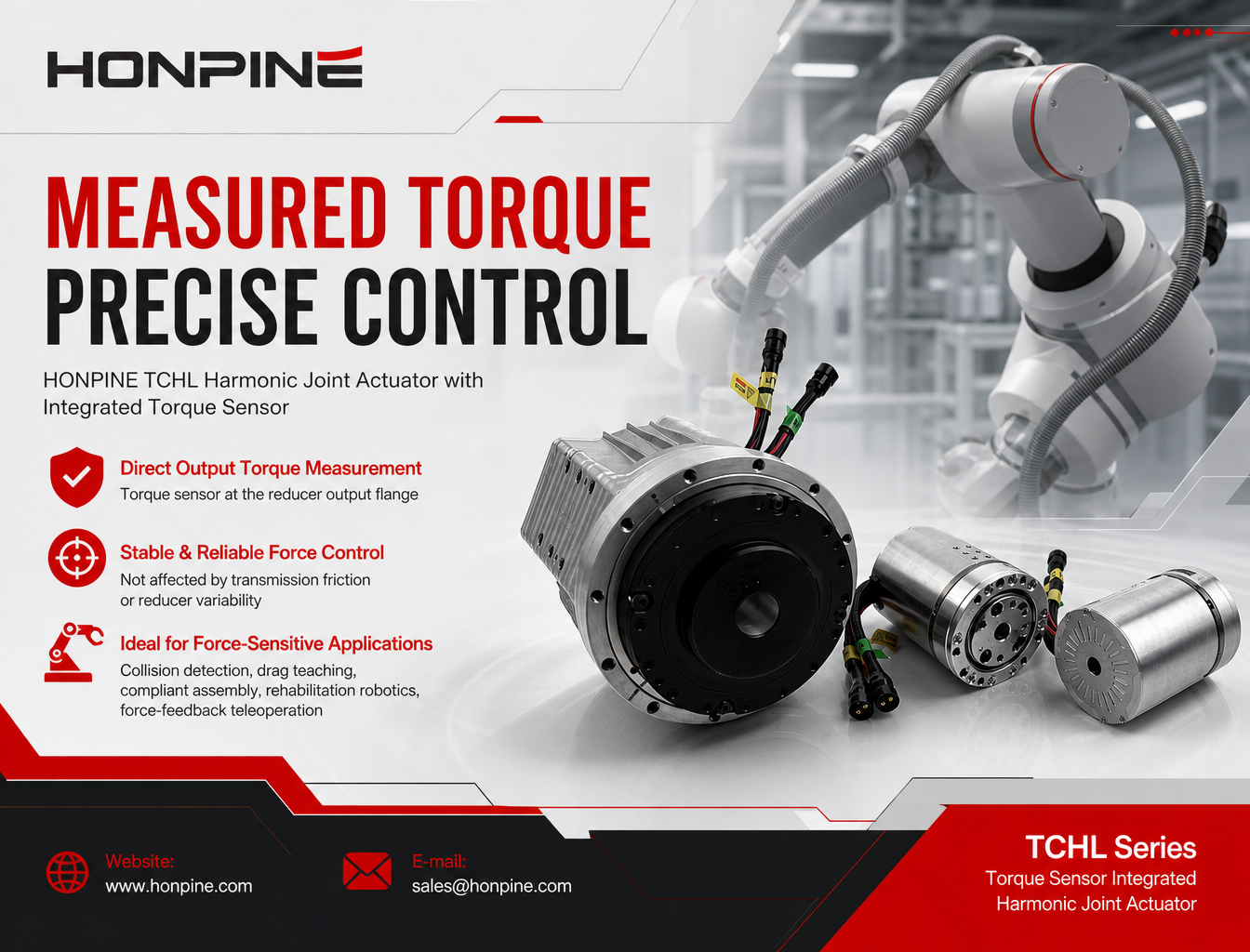 トルクセンサー搭載ハーモニック関節アクチュエーターは、ロボットの力制御をどのように向上させるのか？