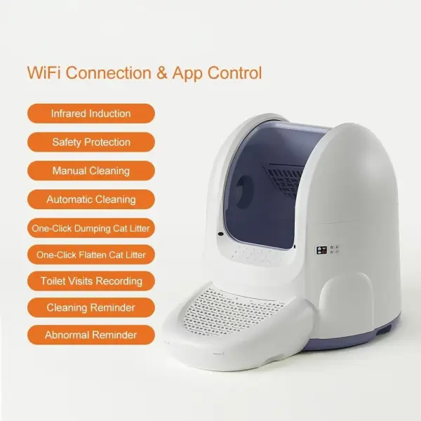 Automatic Cat Litter Box OEM, Bulk Self-Cleaning Litter Box Supplier