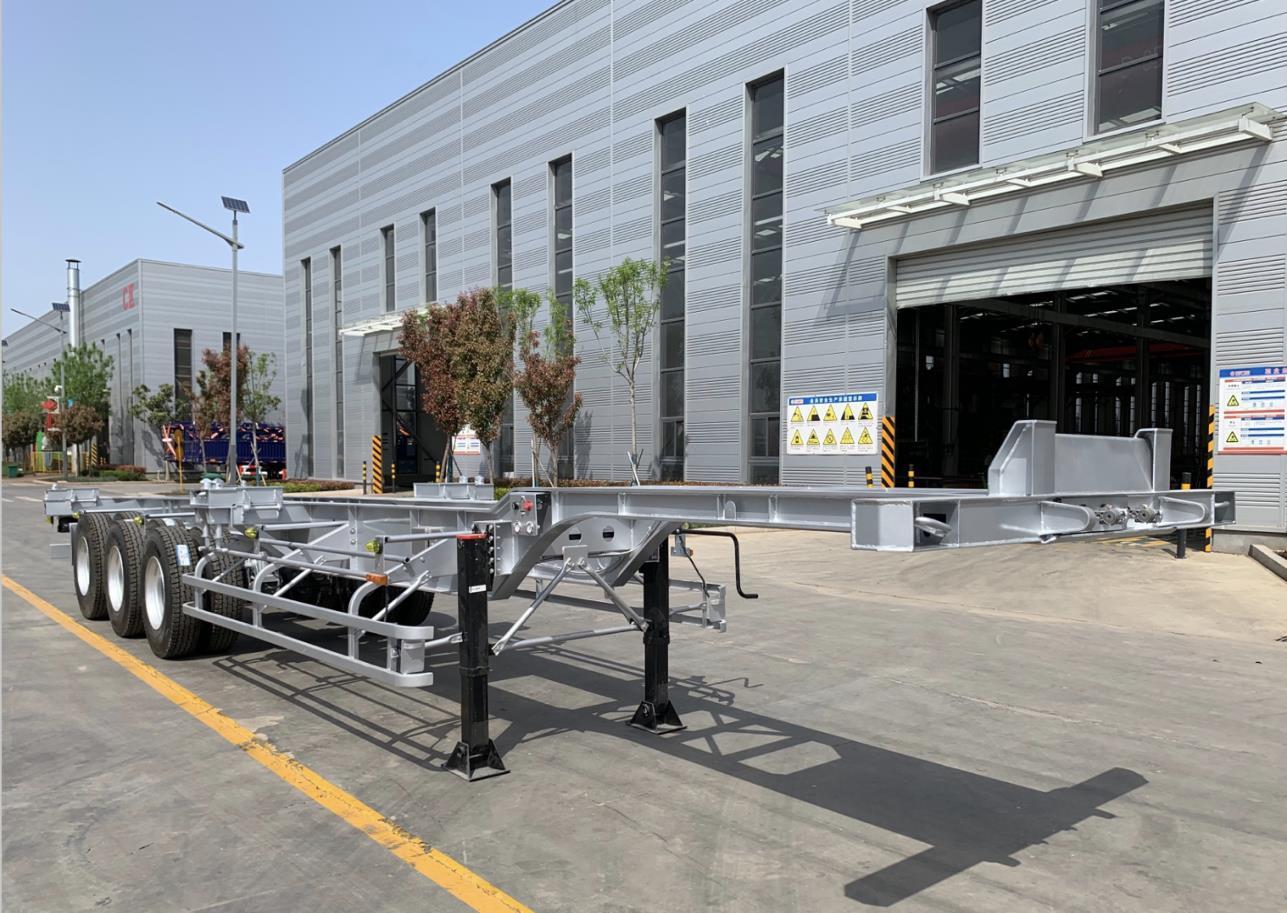 Производитель 40-футовых скелетных полуприцепов/20-тонный скелетный полуприцеп/40-футовый скелетный полуприцеп на продажу