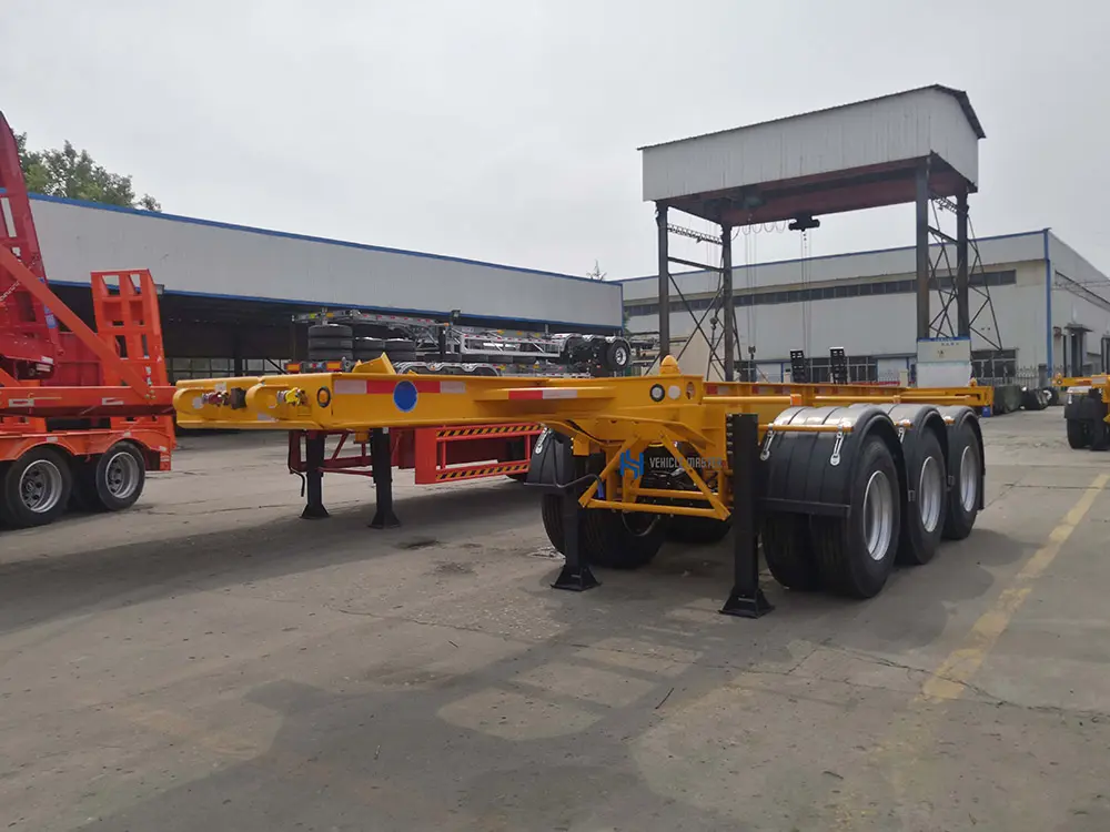 Рекомендуем сегодня-20-футовый контейнерный скелетонизированный прицеп