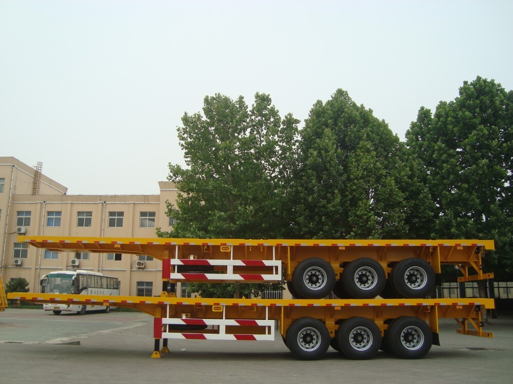 flatbed полуприцеп производитель/40ft flatbed полуприцеп/semi Trailer flatbed для продажи
