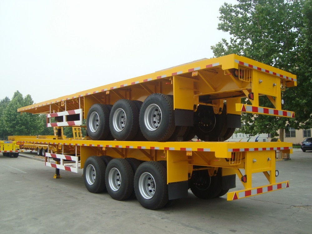 flatbed полуприцеп производитель/40ft flatbed полуприцеп/semi Trailer flatbed для продажи