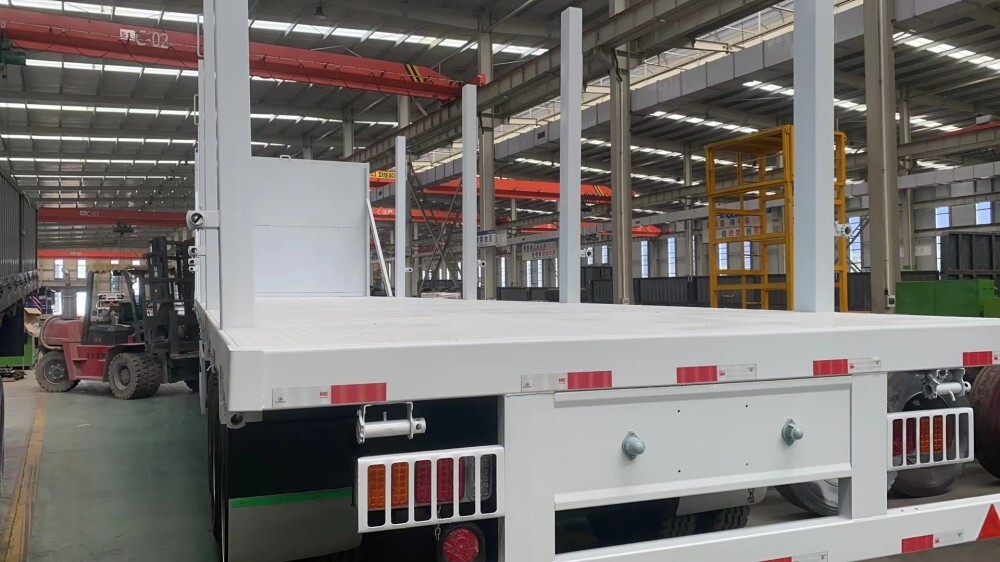 18.5m бортовой полуприцеп/тяжелый долг бортовой прицеп для продажи/50ft бортовой прицеп производитель