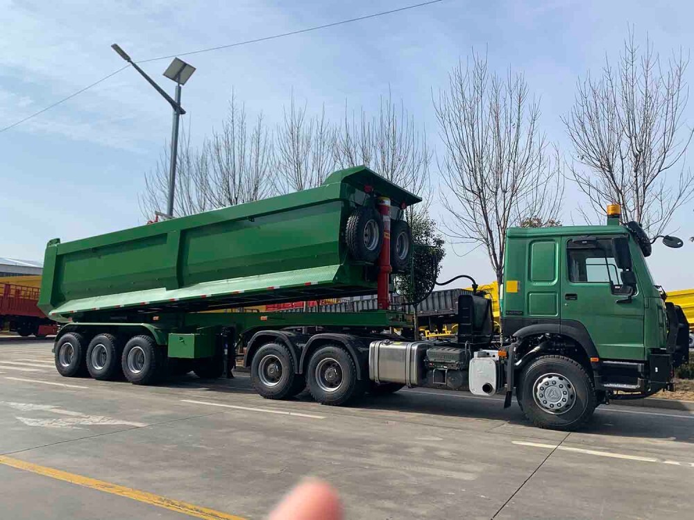 4 оси самосвала Трейлер/100 тонн самосвал Трейлер/наконечник Трейлер/самосвальные прицепы для продажи