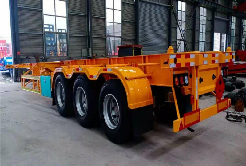 40 футов скелет прицепа 3 оси/2 оси скелет полуприцепа/40 футов скелет прицепа производитель