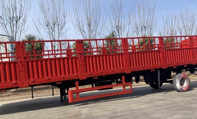 3-осный полуприцеп с ограждением/60-тонный полуприцеп с ограждением/12-метровый полуприцеп с ограждением