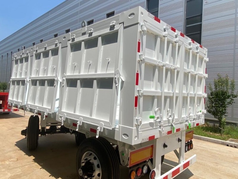 80 тонн самосвальные прицепы/боковые самосвальные полуприцепы для продажи/самосвальный прицеп 3 оси производитель