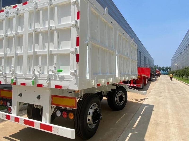80 тонн самосвальные прицепы/боковые самосвальные полуприцепы для продажи/самосвальный прицеп 3 оси производитель
