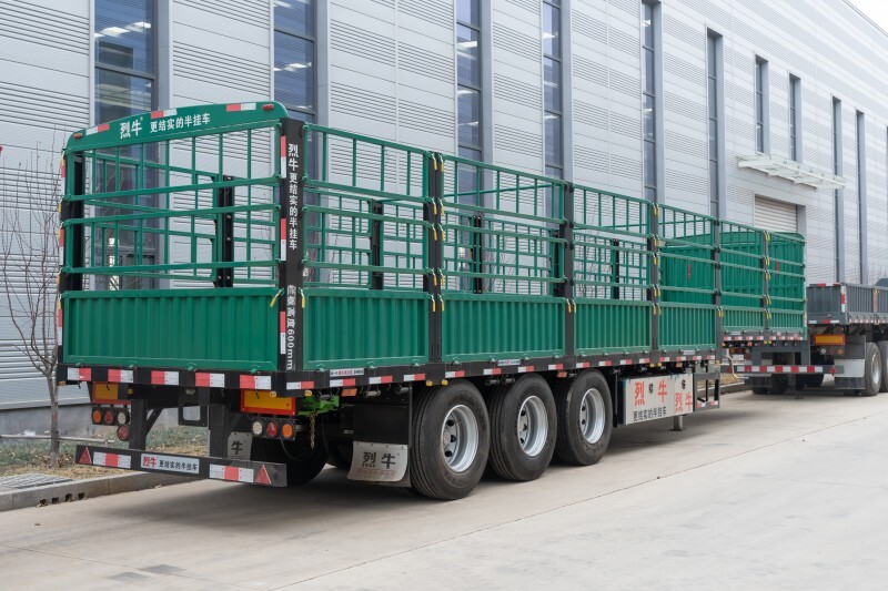 3-осный полуприцеп для забора/40-футовый полуприцеп для забора/тяжелый полуприцеп для забора