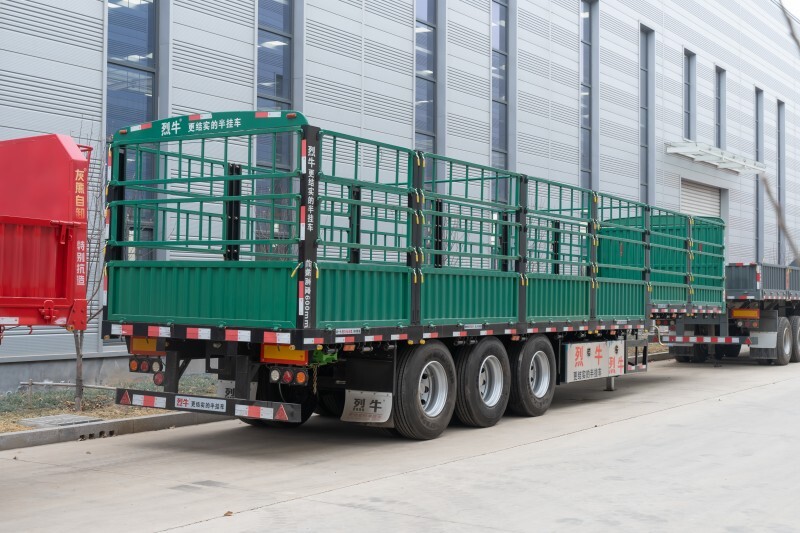3-осный полуприцеп для забора/40-футовый полуприцеп для забора/тяжелый полуприцеп для забора