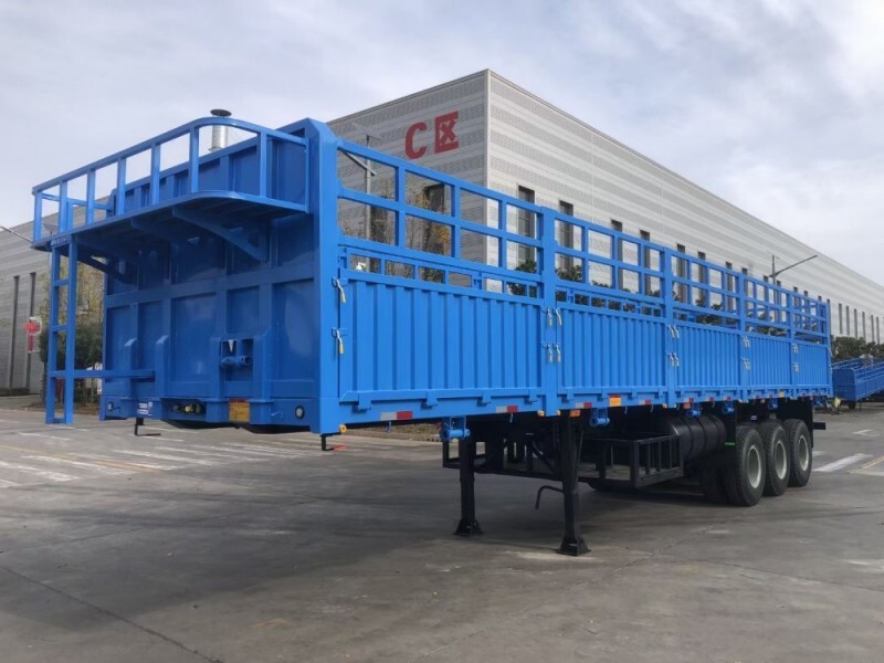 3-осный полуприцеп для забора/40-футовый полуприцеп для забора/тяжелый полуприцеп для забора