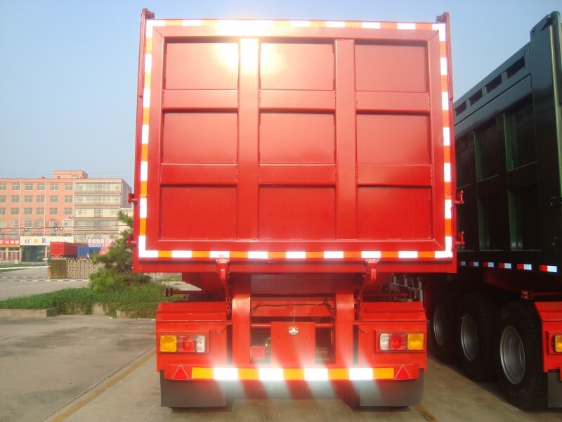 100 тонный самосвальный прицеп/задний самосвальный полуприцеп/самосвальный прицеп повышенной прочности