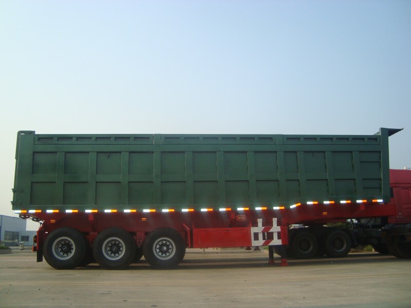 задний самосвал полуприцепа производитель/3 оси самосвал прицепа для продажи/u-образный самосвал прицепа 100 тонн