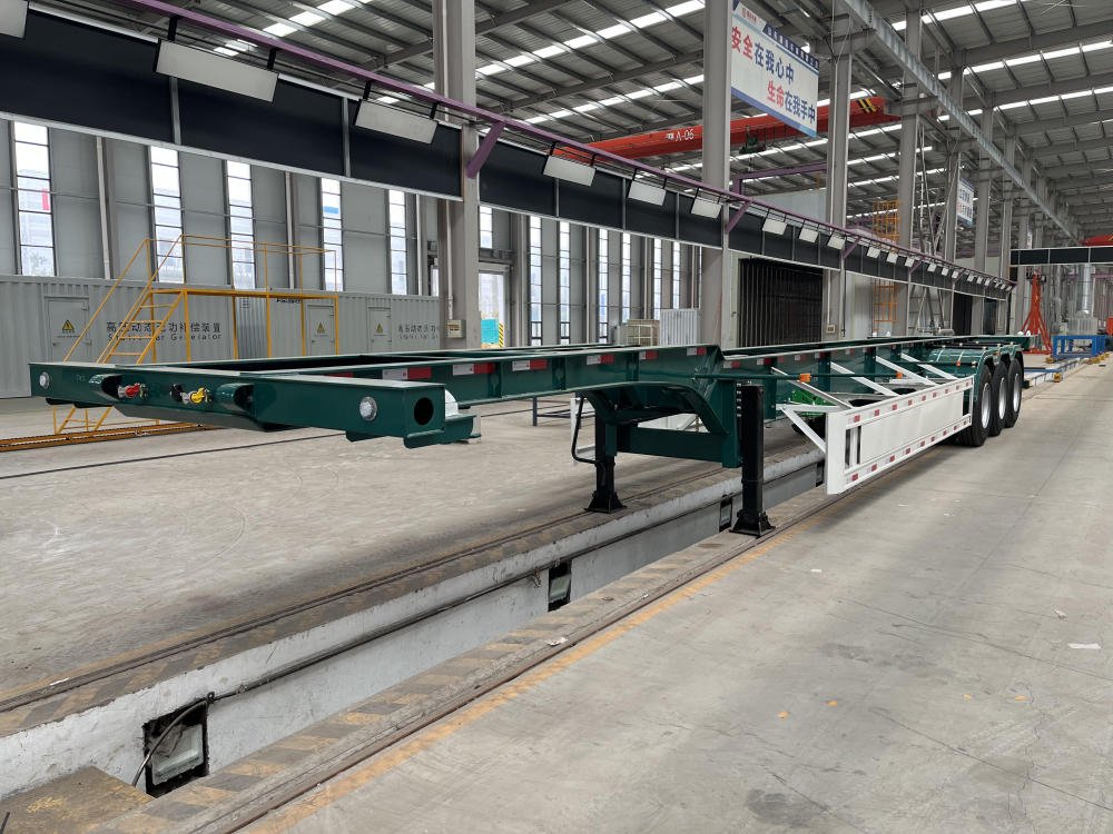 Производитель скелетных полуприцепов с гусиной шеей/скелетных полуприцепов/скелетных полуприцепов на продажу