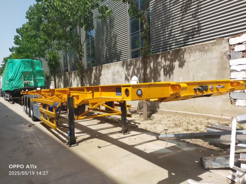 Как максимально увеличить грузоподъемность с 40-футовым 3-осным скелетным полуприцепом