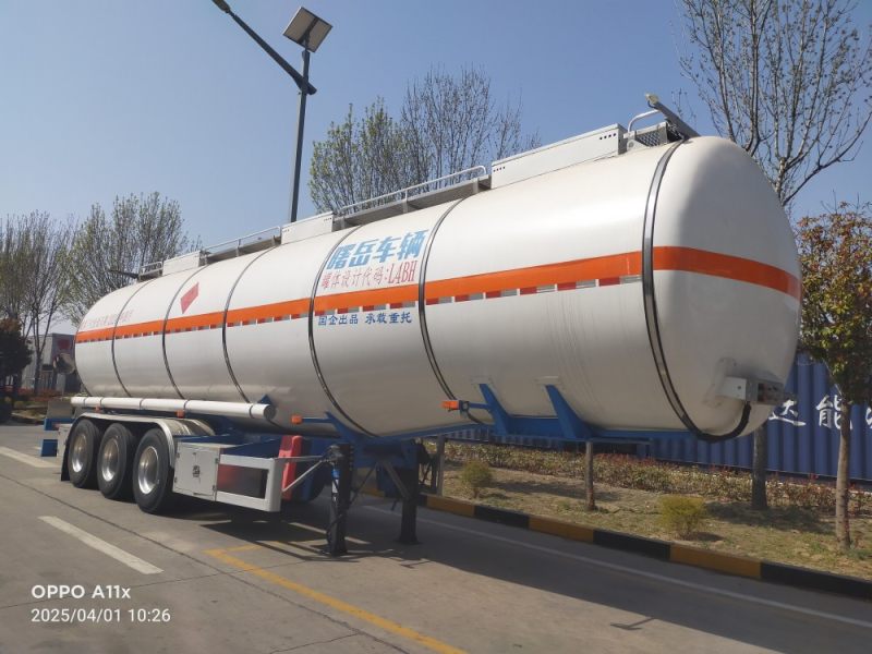 Каковы требования к техническому обслуживанию топливного цистерны-полуприцепа объемом 40000 литров?