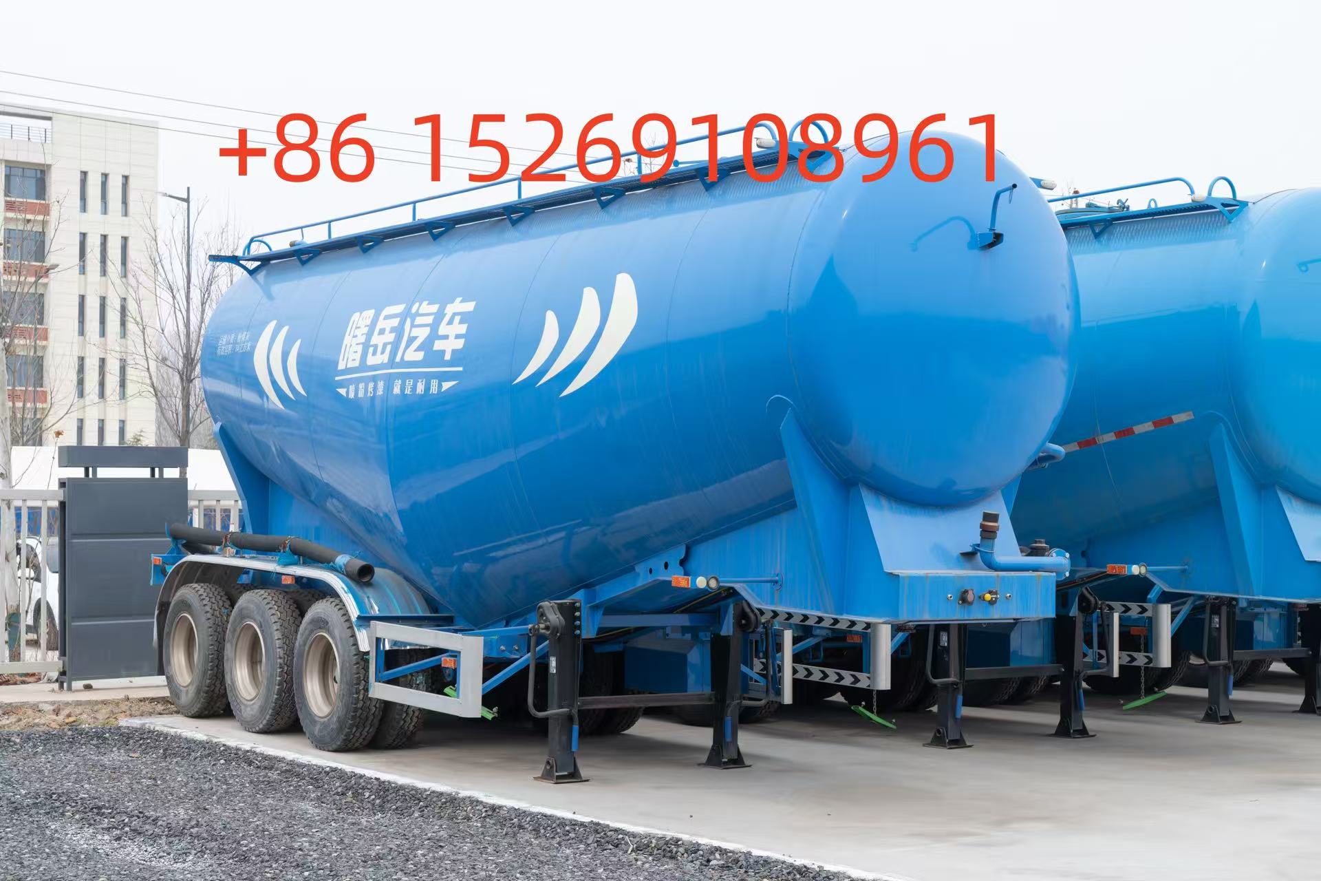 Конфигурационные параметры полуприцепа для транспортировки порошкообразных и гранулированных материалов на выходе из двухсекционного цементовоза