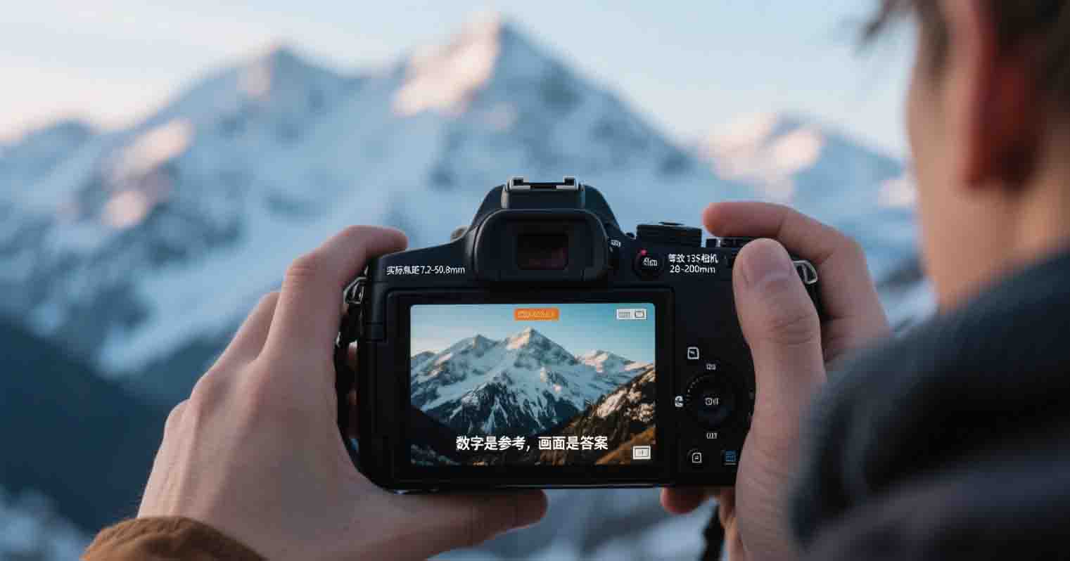 旅拍解惑：镜头焦距的 “换算迷宫”，你踩过多少坑？