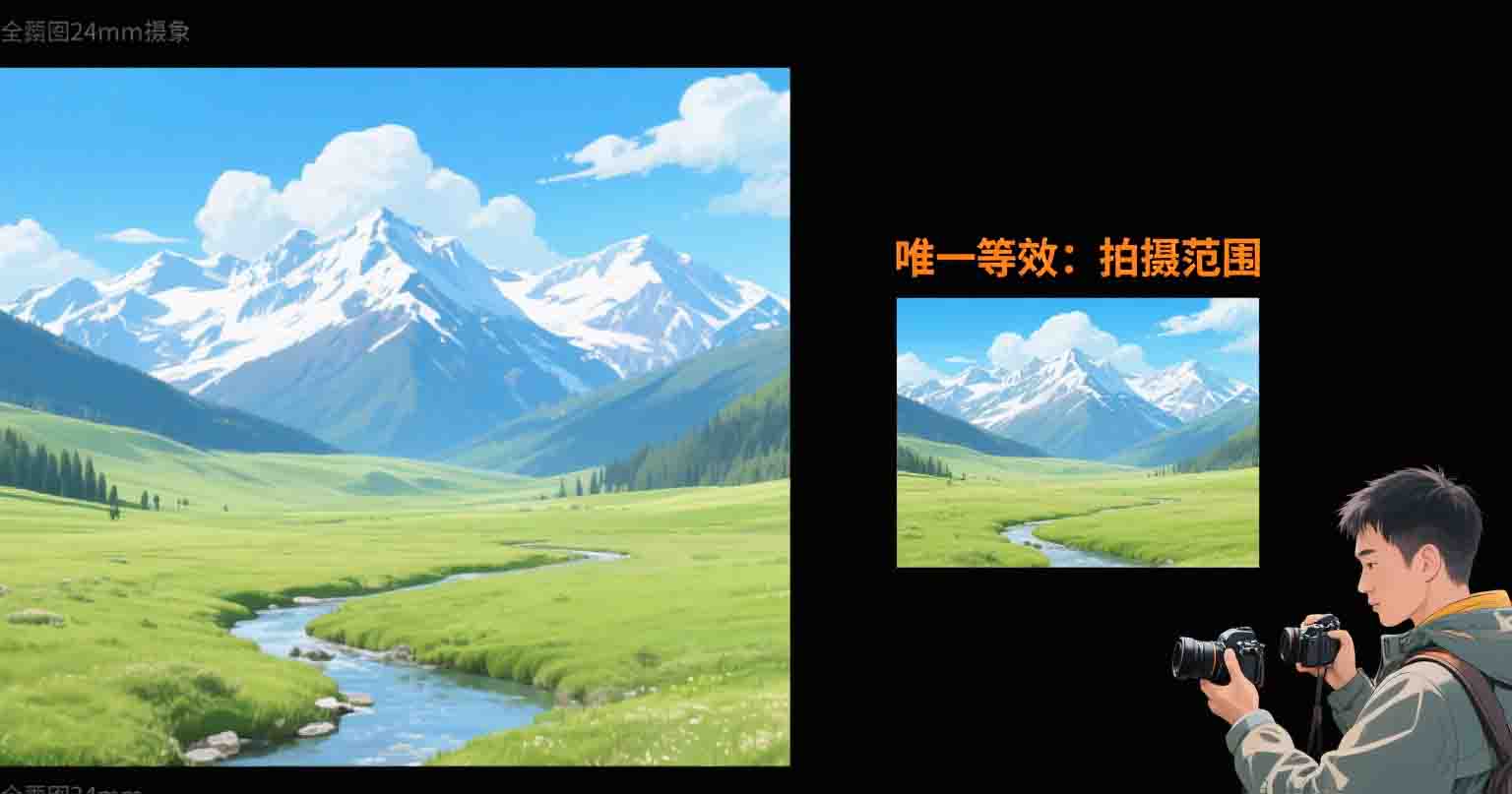 旅拍器材解惑：这些摄影概念真能 “等效” 吗？揭开焦距、光圈与景深的真相