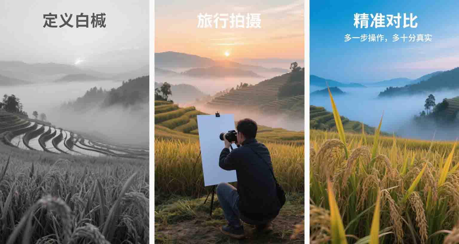 旅拍调色核心：哪种白平衡最靠谱？