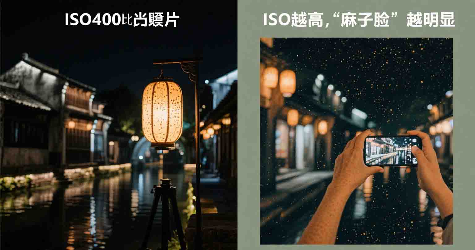 旅拍避坑：为啥 ISO 越高，照片越 “脏”？聊聊感光度和噪点的恩怨