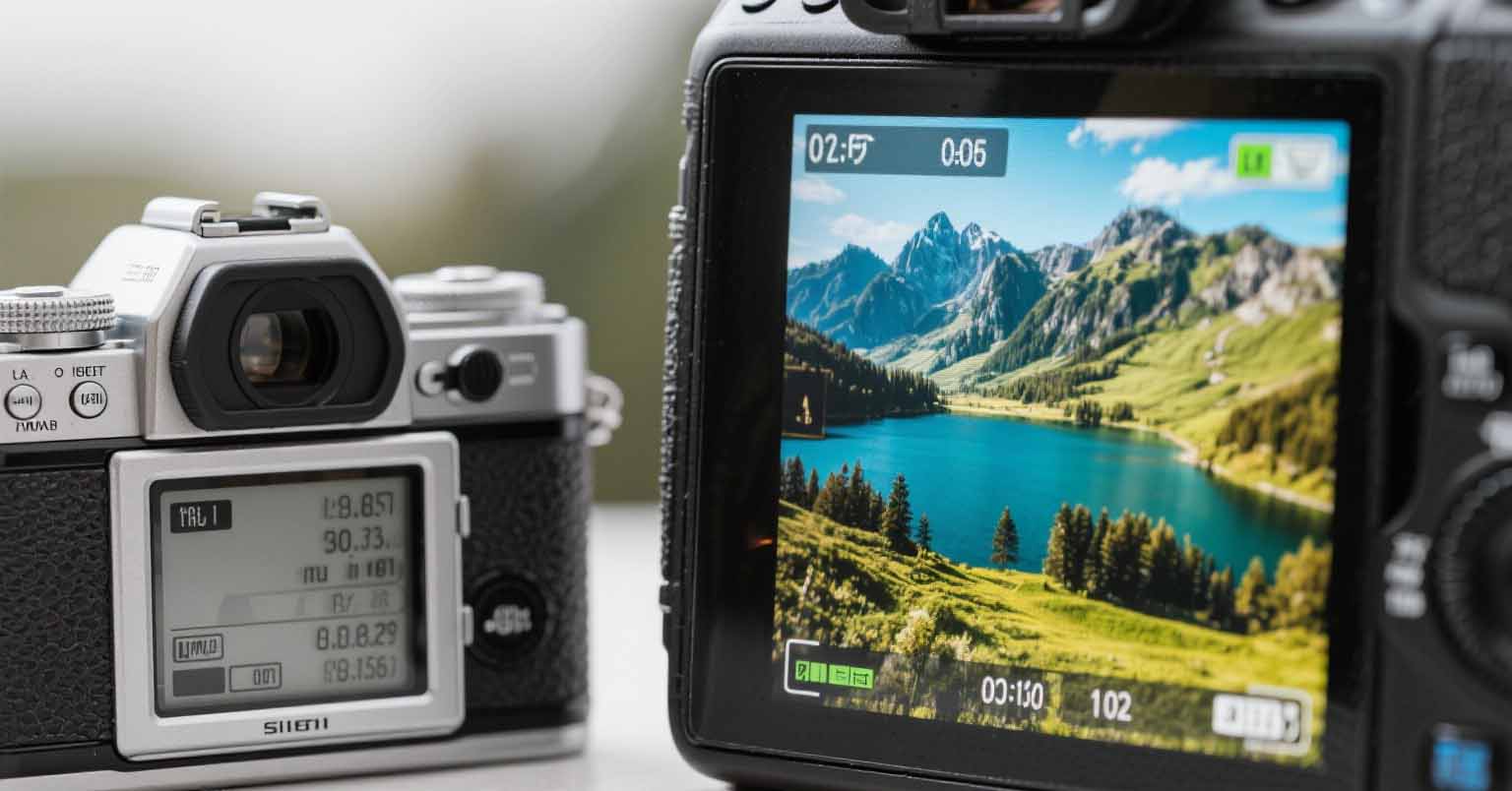  传统相机与数码相机的液晶屏：旅途中的 “小窗口” 有啥不一样？