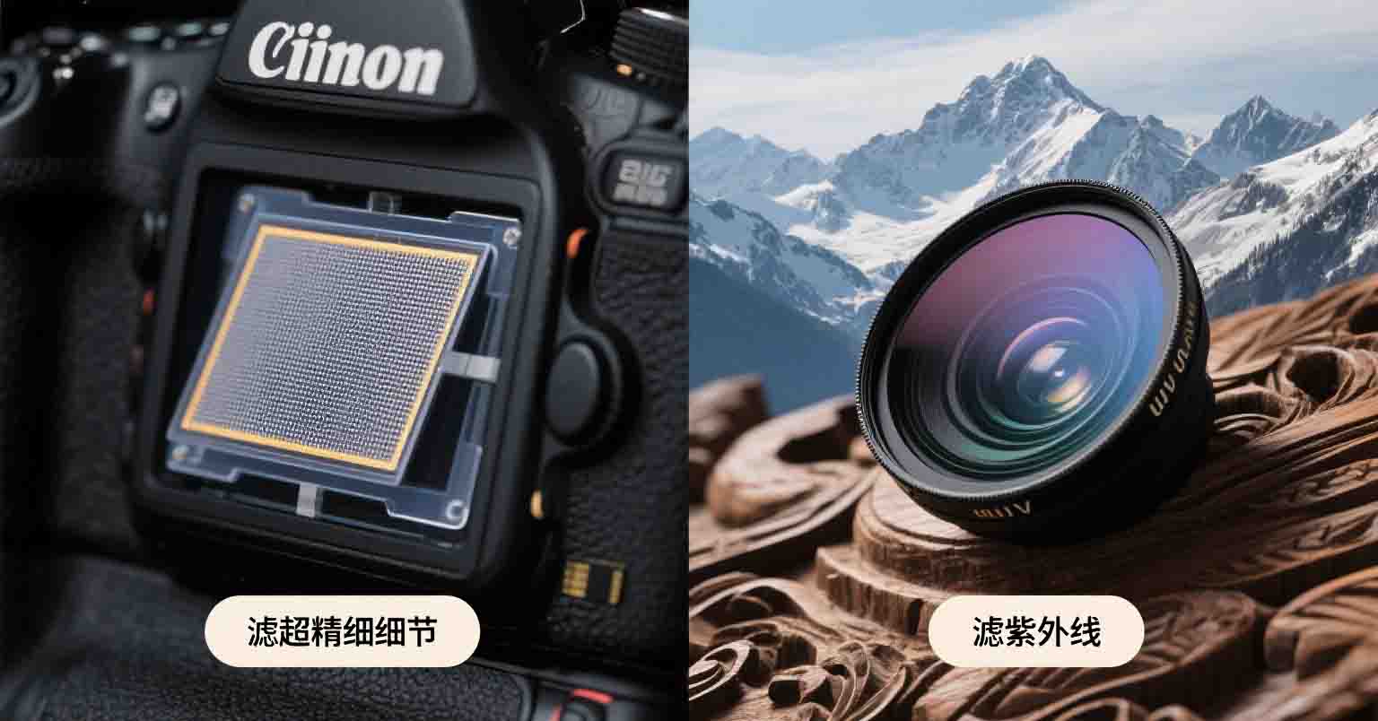 旅拍器材小课堂：低通滤波器是啥？能挡紫外线吗？答案很明确