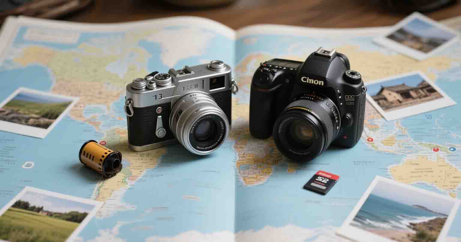旅拍快拍指南：普及型相机选传统还是数码？