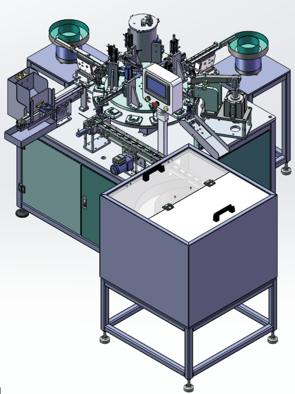Bracket assembly line