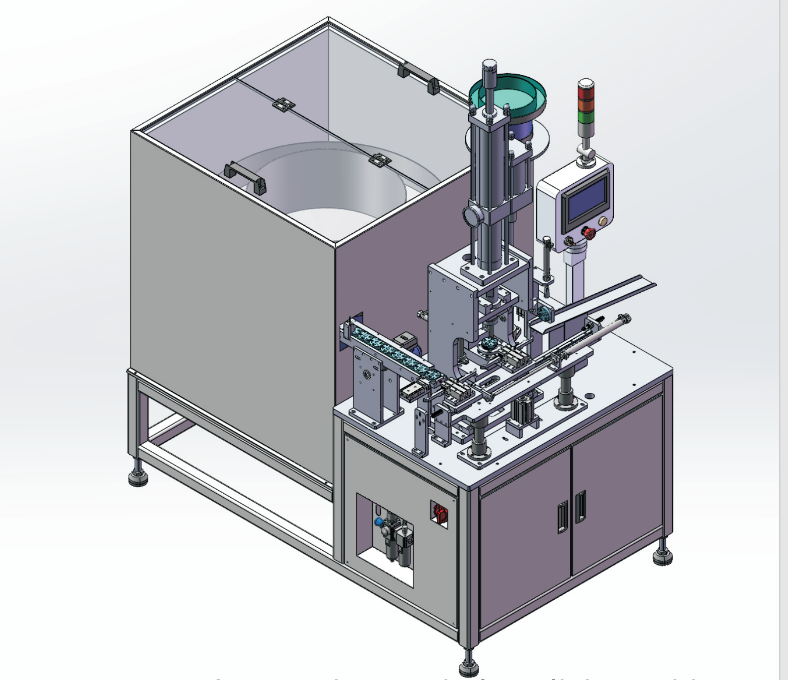 Automatic rotor hole polish machine