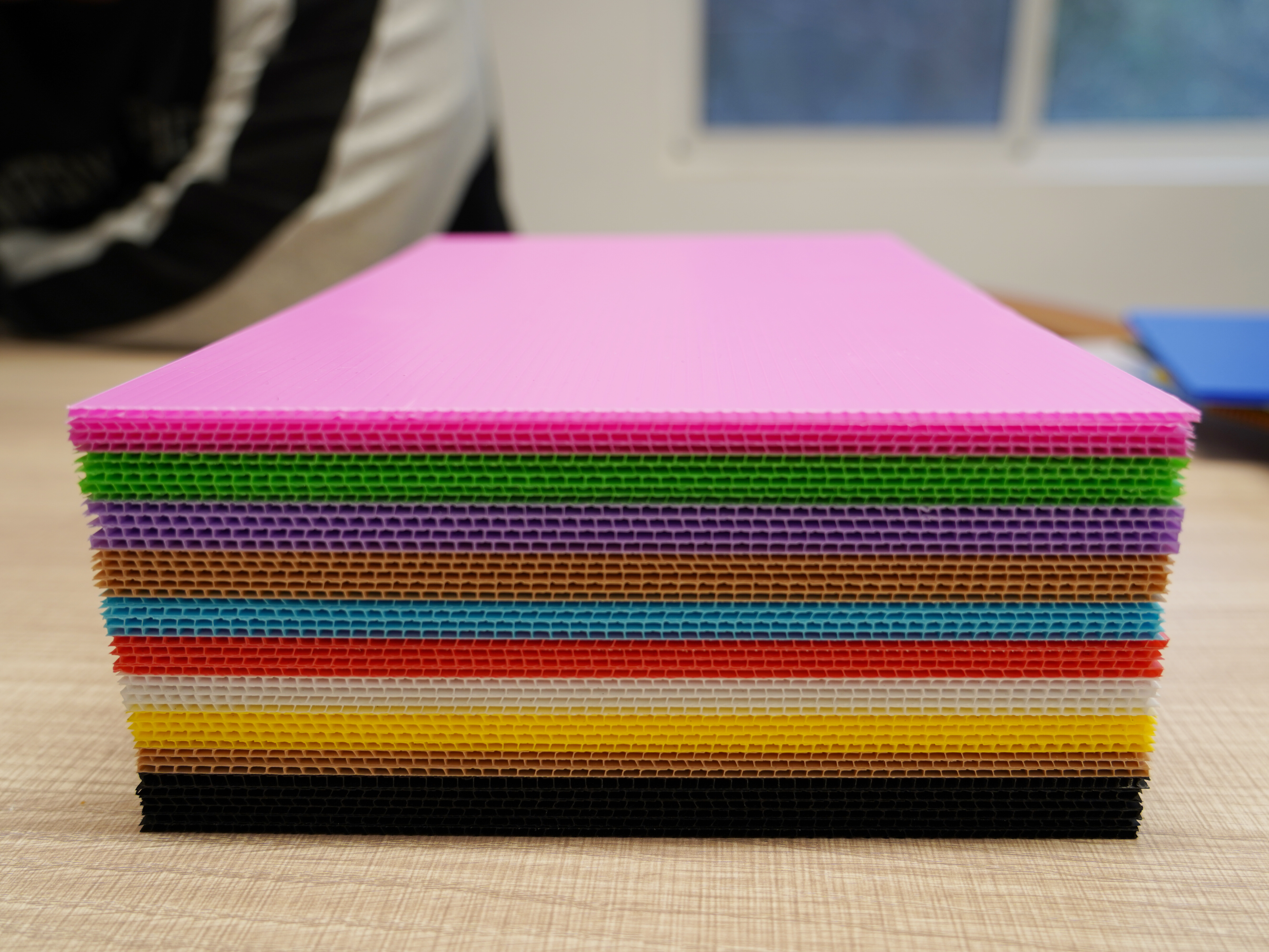 Гофрированный лист PP