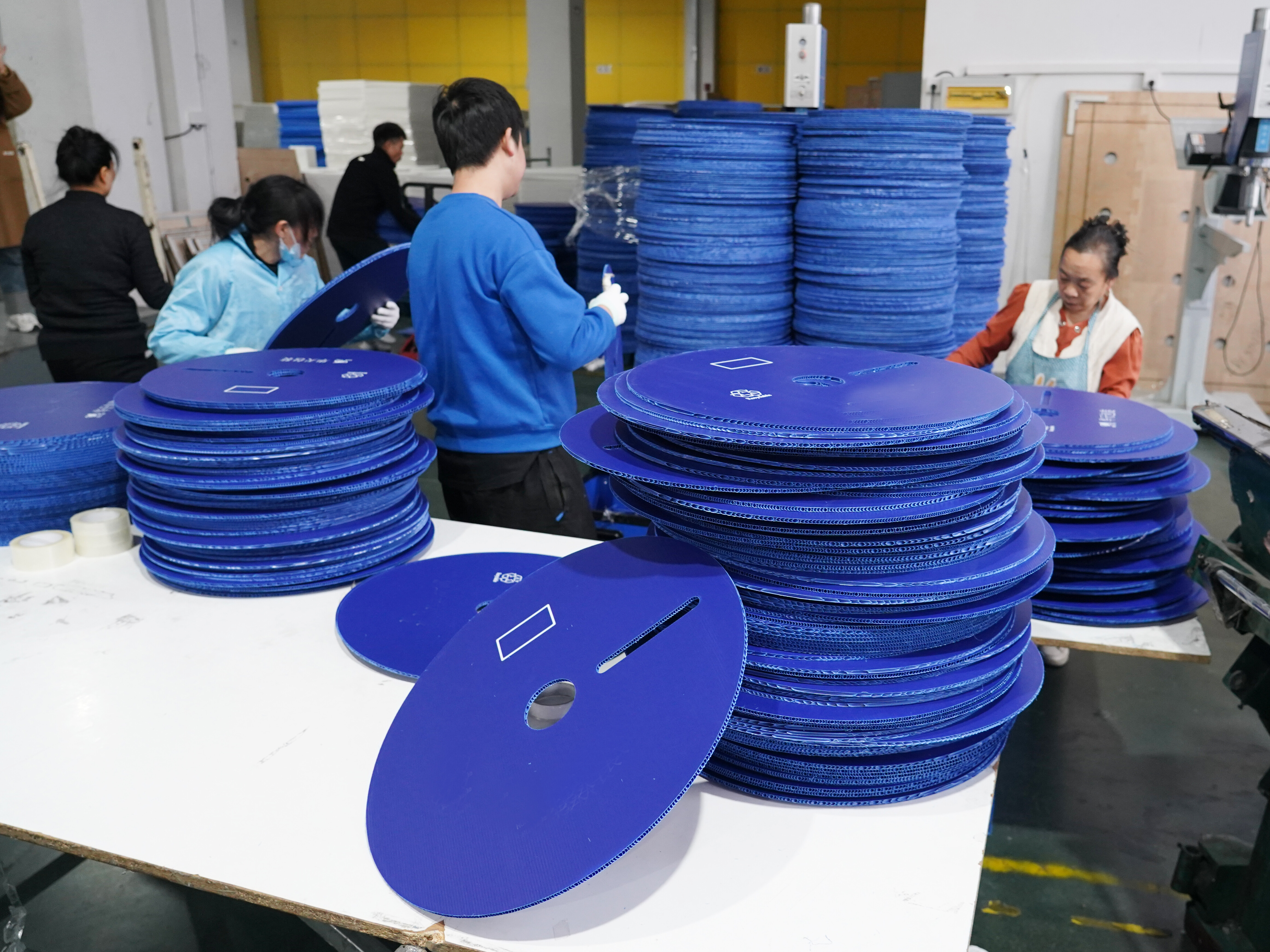 Гофрированный лист PP