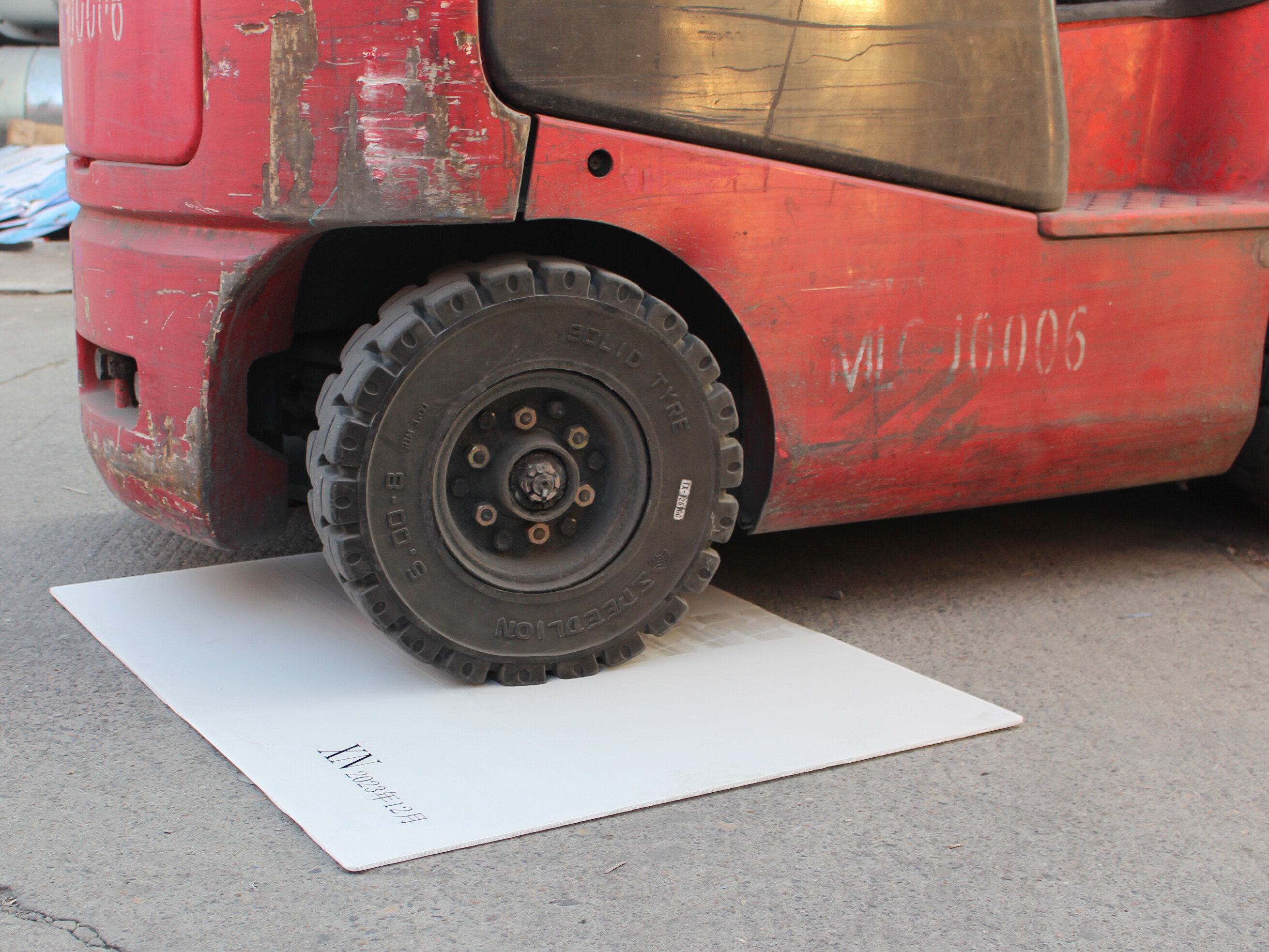 Гофрированный лист PP