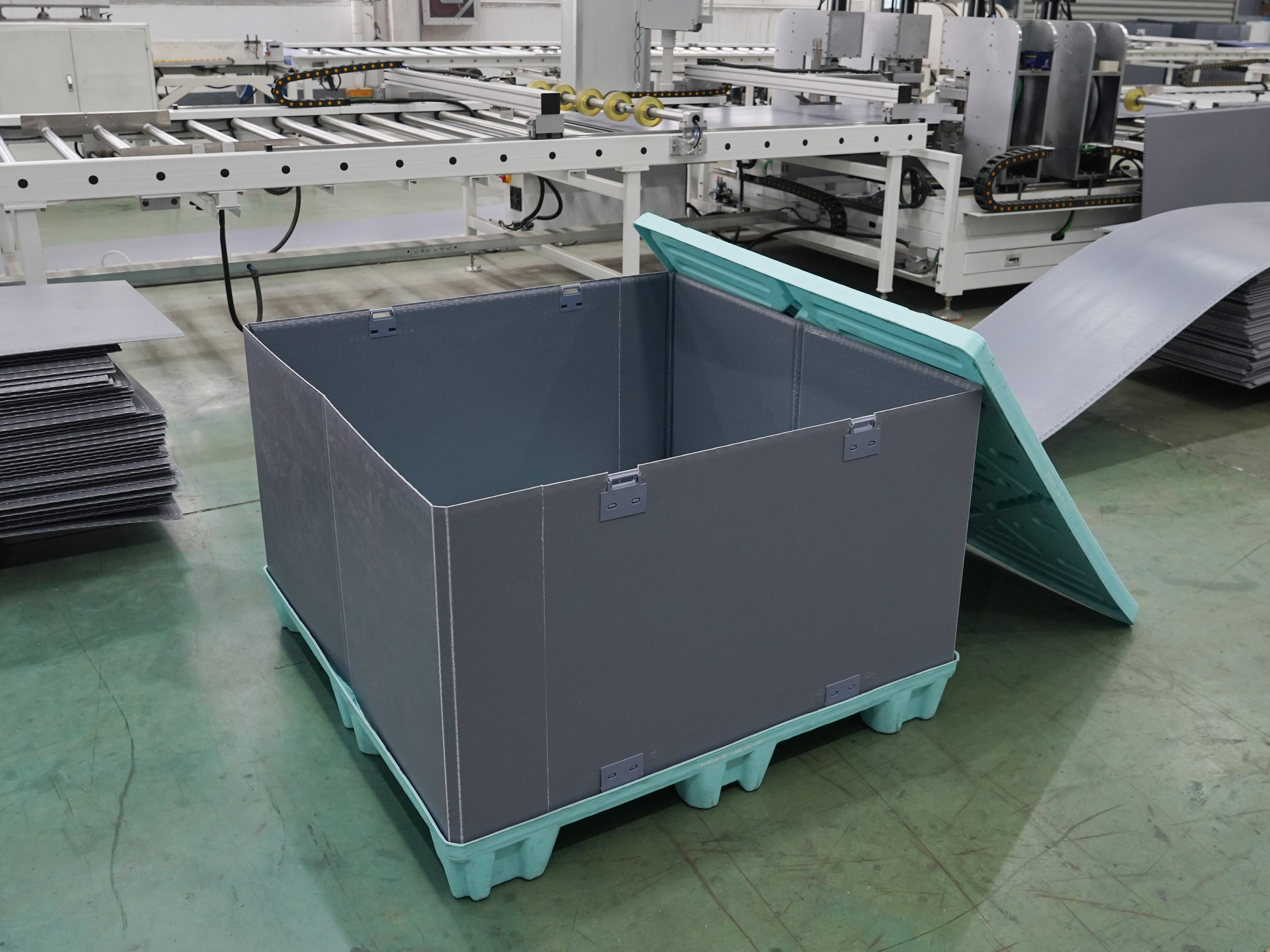 Контейнер для поддонов из ПП — безопасная перевозка и удобное хранение