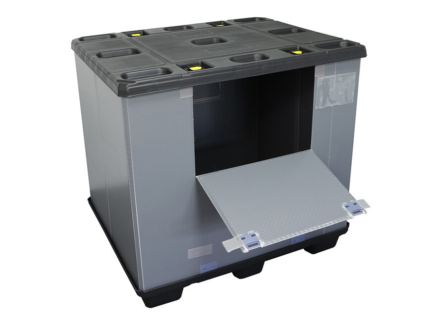 Контейнер для поддонов из ударопрочного пластика — долговечная тара для бизнеса