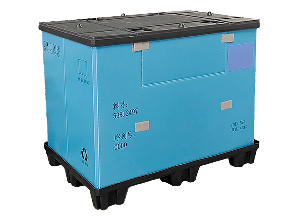 Контейнер складной для поддонов — компактная тара для транспортировки и хранения