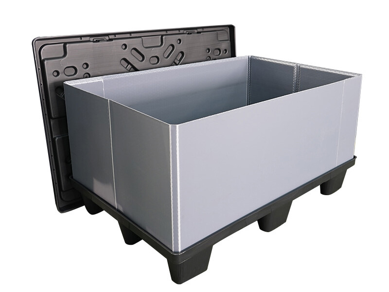 Складной контейнер для поддонов — компактное решение для транспортировки и хранения