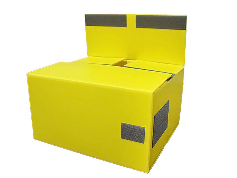 ящик из полипропиленового сотового листа