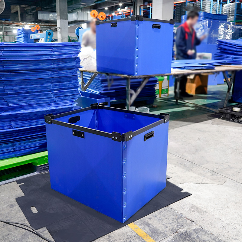 Многоразовые гофрированные пластиковые коробки для эффективной транспортировки