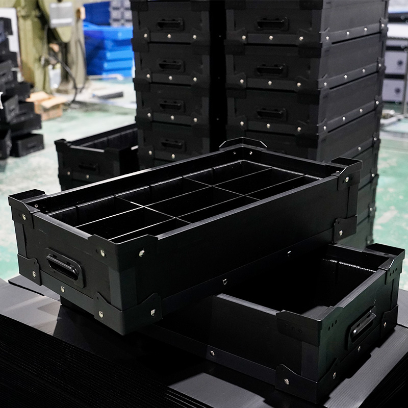 Многоразовая гофрированная коробка из пластика — практичное решение для перевозки товаров