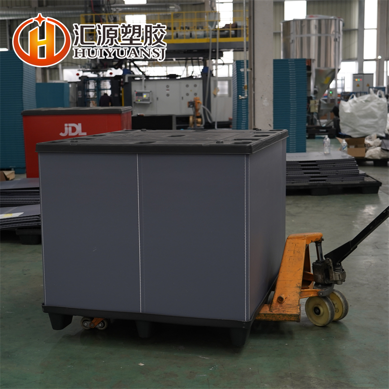 Контейнер складной для поддонов — компактная тара для транспортировки и хранения