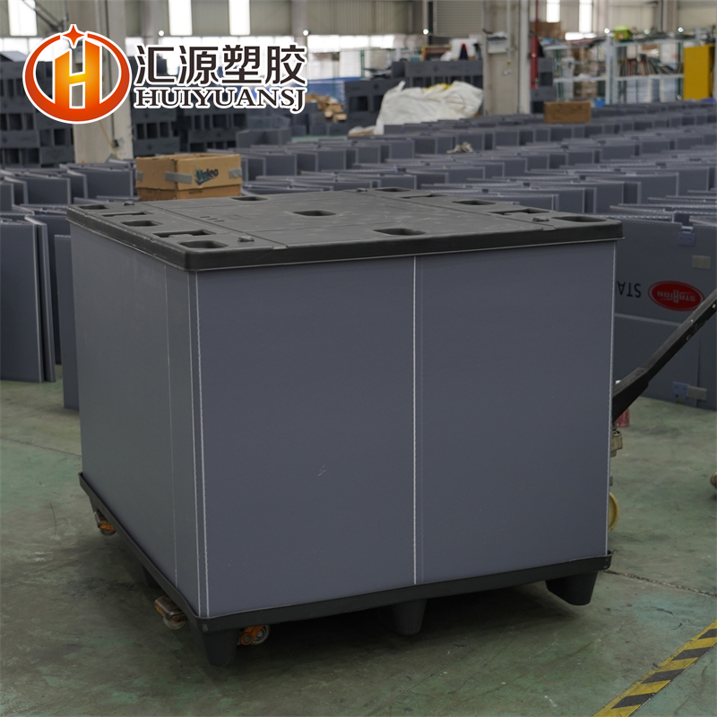 Пластиковый складной контейнер для поддонов — многоразовая транспортная упаковка