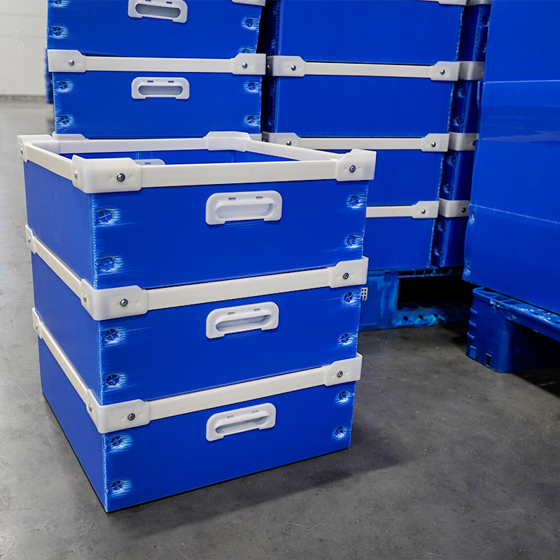 Полипропиленовые гофрированные коробки для многоразового использования