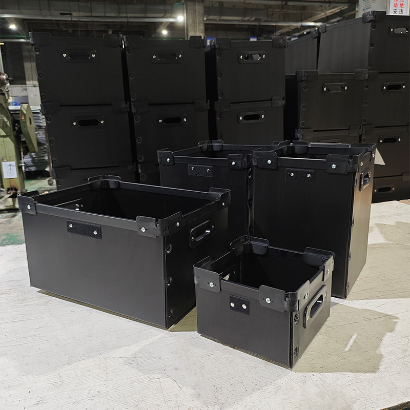 Многоразовые пластиковые гофрированные коробки — тара для хранения и перевозки