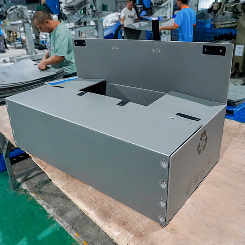 Многоразовые коробки из гофрированного полипропилена для упаковки и хранения