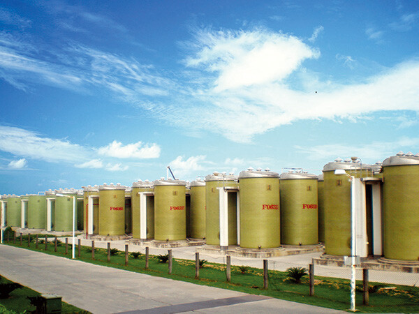 为香港李锦记公司制作的酿造罐