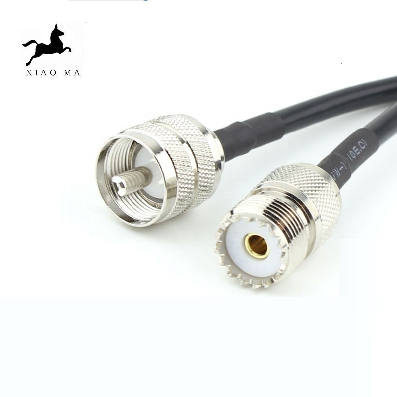 UHF мужской к UHF женский RG58 разъем RF кабель в сборе XMR-SPTX35 UHF мужской к UHF женский RG58 разъем RF кабель в сборе XMR-SPTX35
